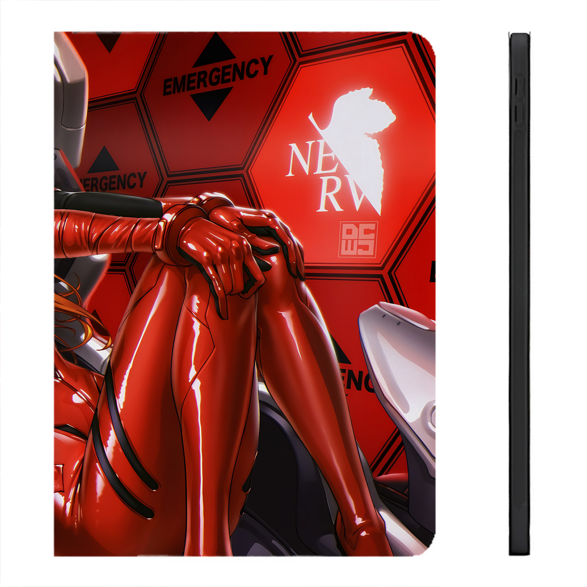 （画像用） EVA 新世紀エヴァンゲリオン IPadケース ペンホルダー付き ブックスタイルデザイン